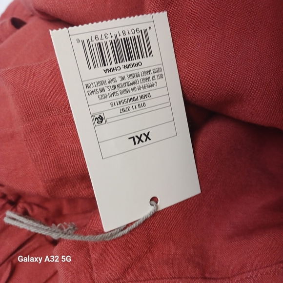 A New Day Women New Size XXL Red Bermuda Shorts Relaxed Fit - Picture 11 of 11